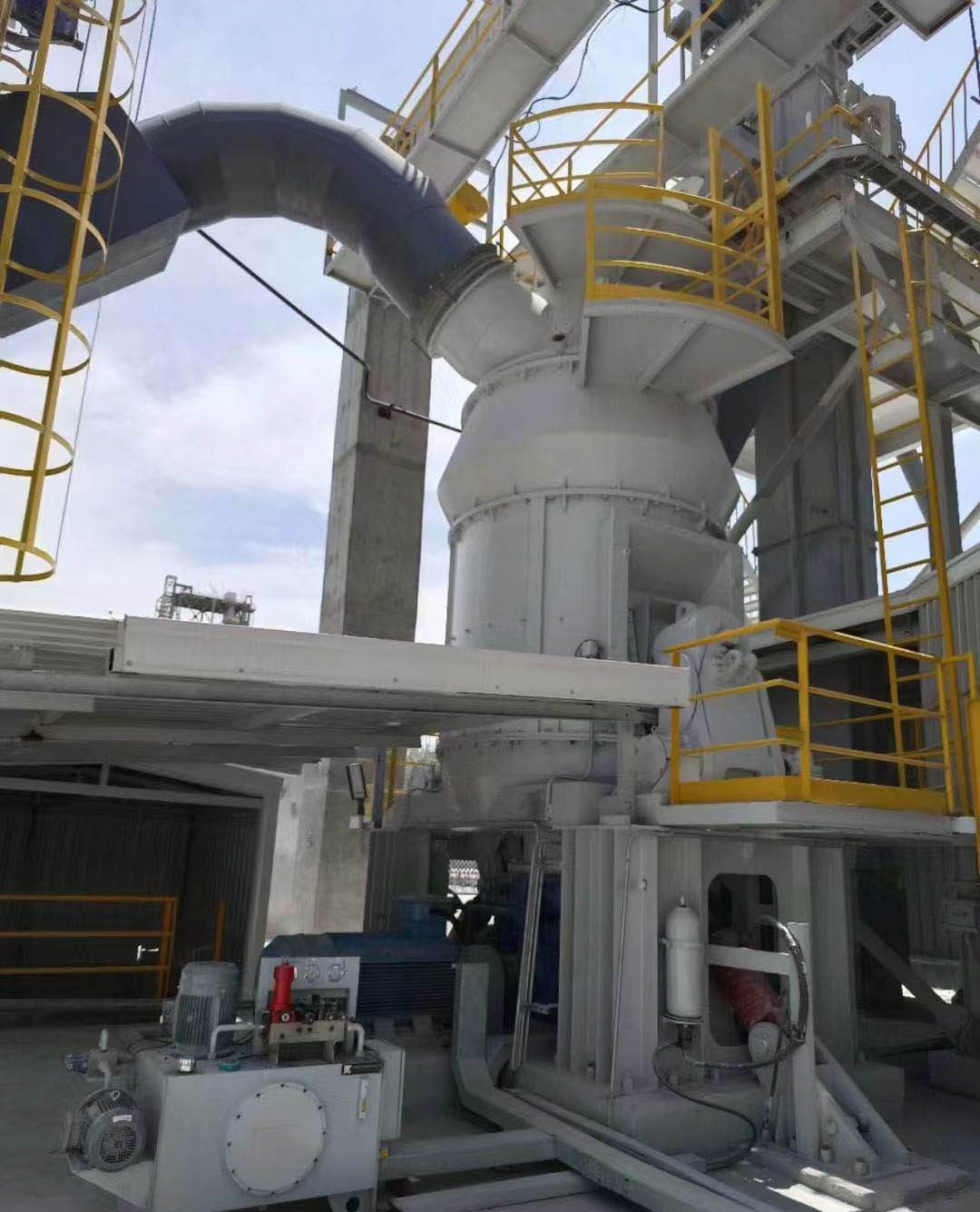 gypsum grinding preparation system