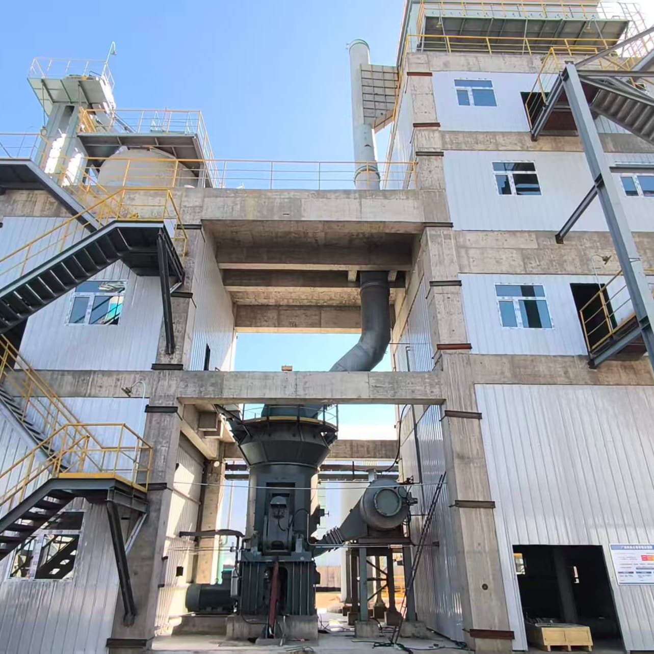 Pozzolan vertical roller mill